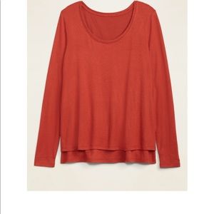 Long sleeve nursing top NWOT